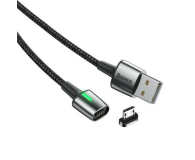 BASEUS magnetyczny USB-microUSB Zinc 1,5 A 2 m czarny CAMXC-B01 - 1379473 - zdjęcie 1